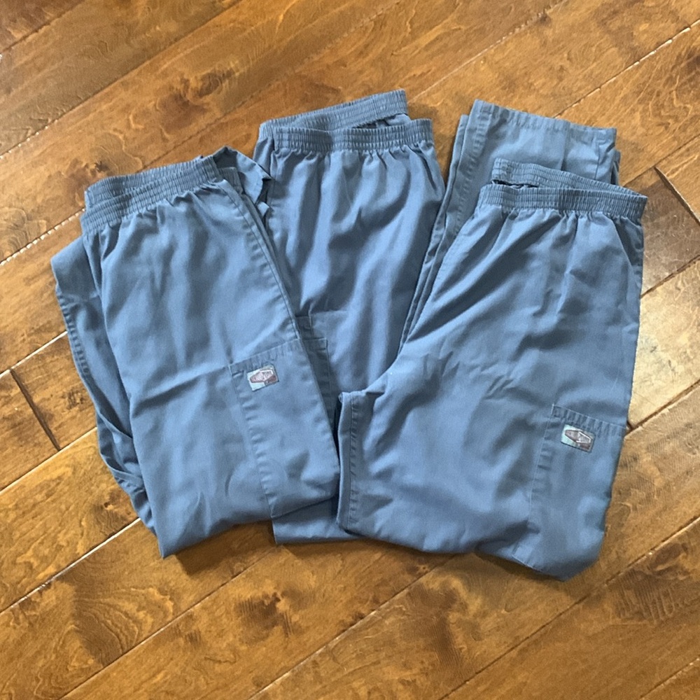 Scrubzone grey scrub pants 3 pair